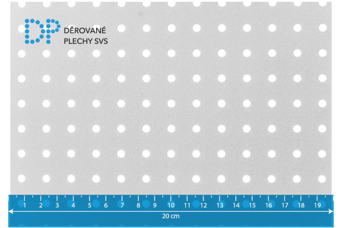 Děrovaný plech Rg 4.5-15 ocel