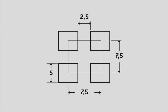 Děrované plechy Qg 5-7.5 hliník
