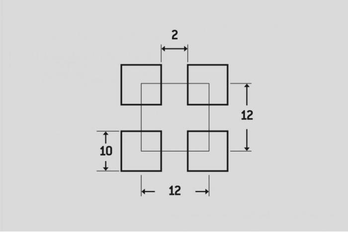Děrovaný plech Qg 10-12 pozink