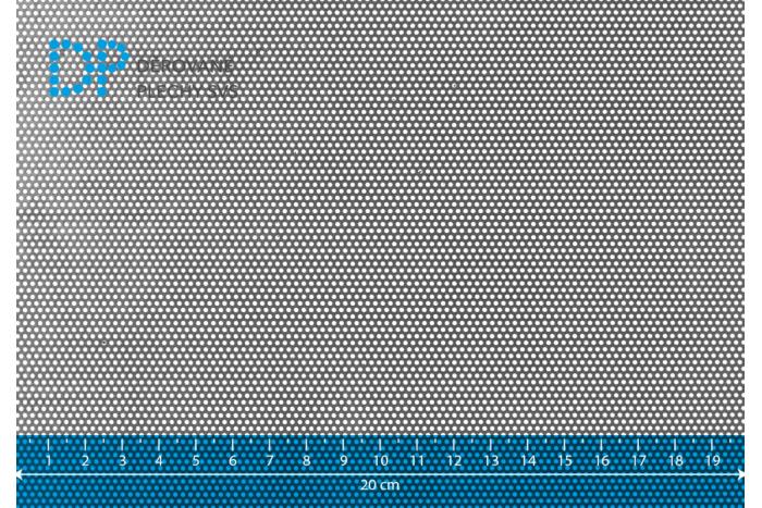Děrovaný plech Rv 1-2 nerez 1.4404