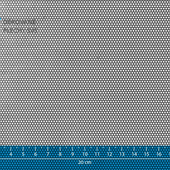 Děrovaný plech Rv 1-2 ocel
