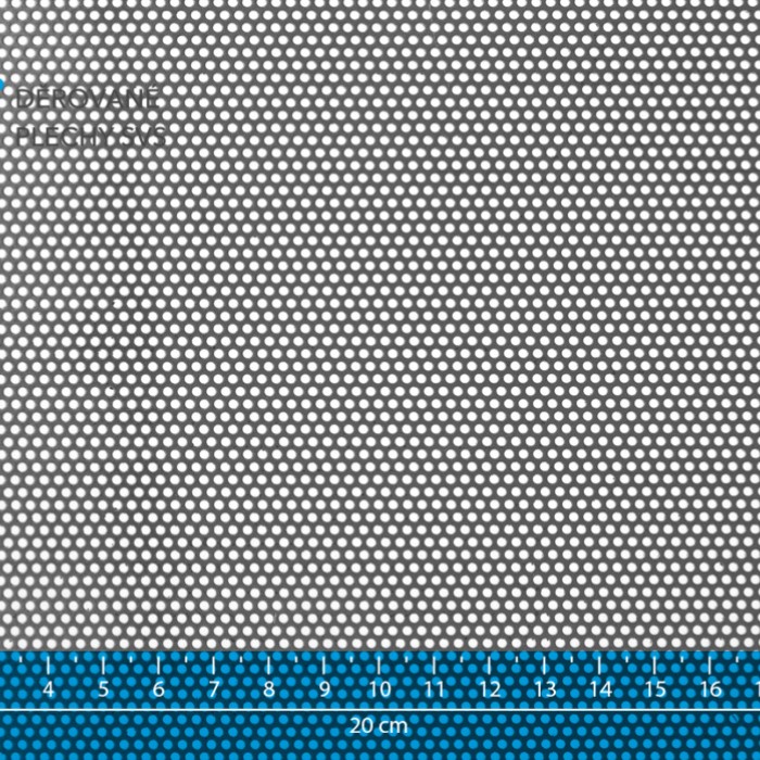 Děrovaný plech Rv 1.5-2.5 ocel