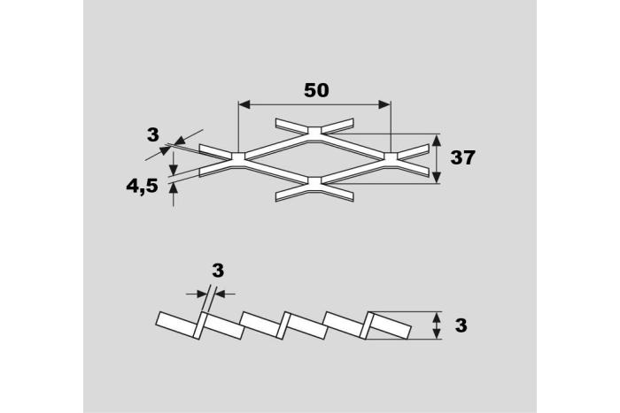 Tahokov ocelový Q50x37/4,5